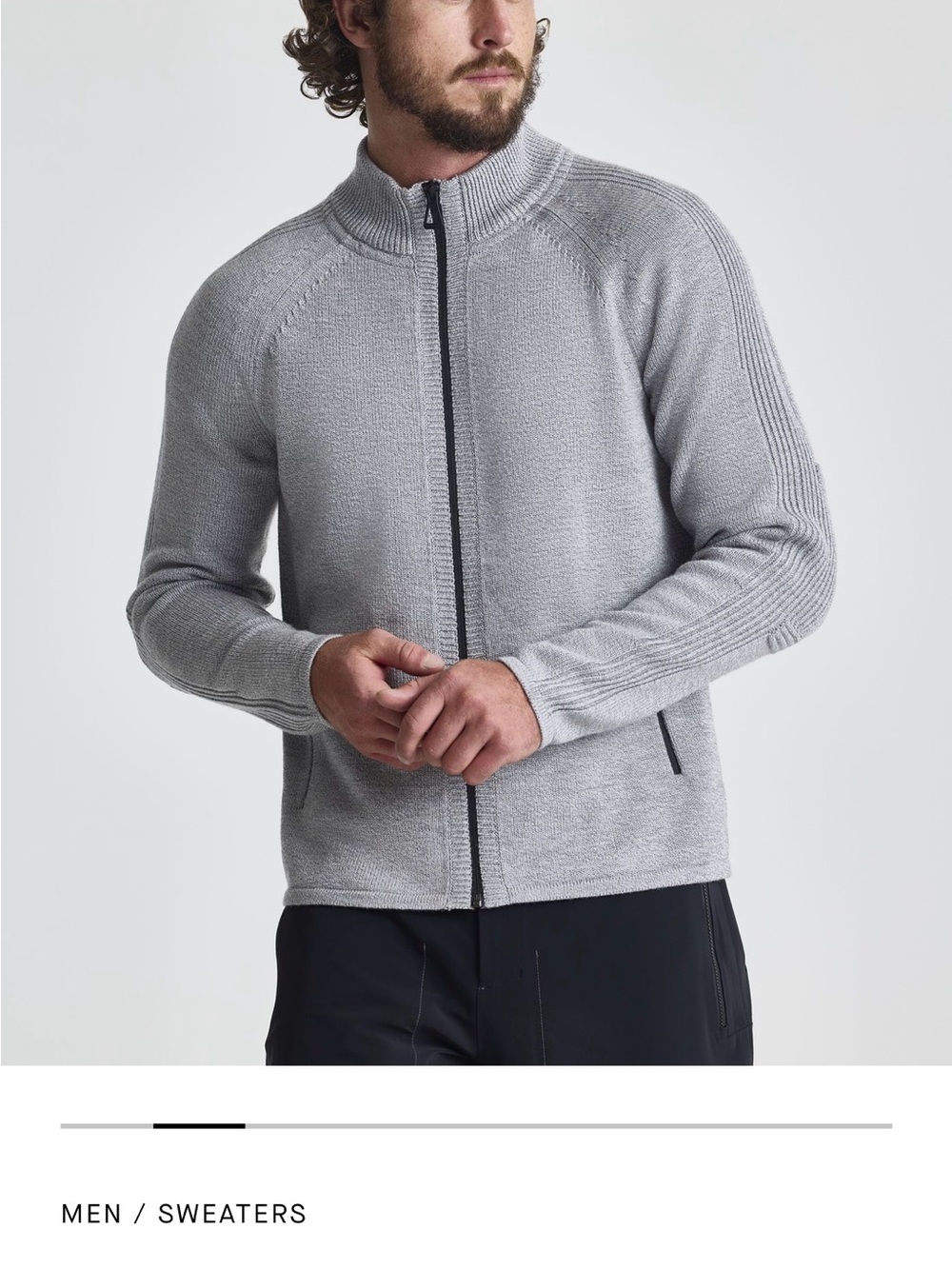 Riley Full Zip Sweater